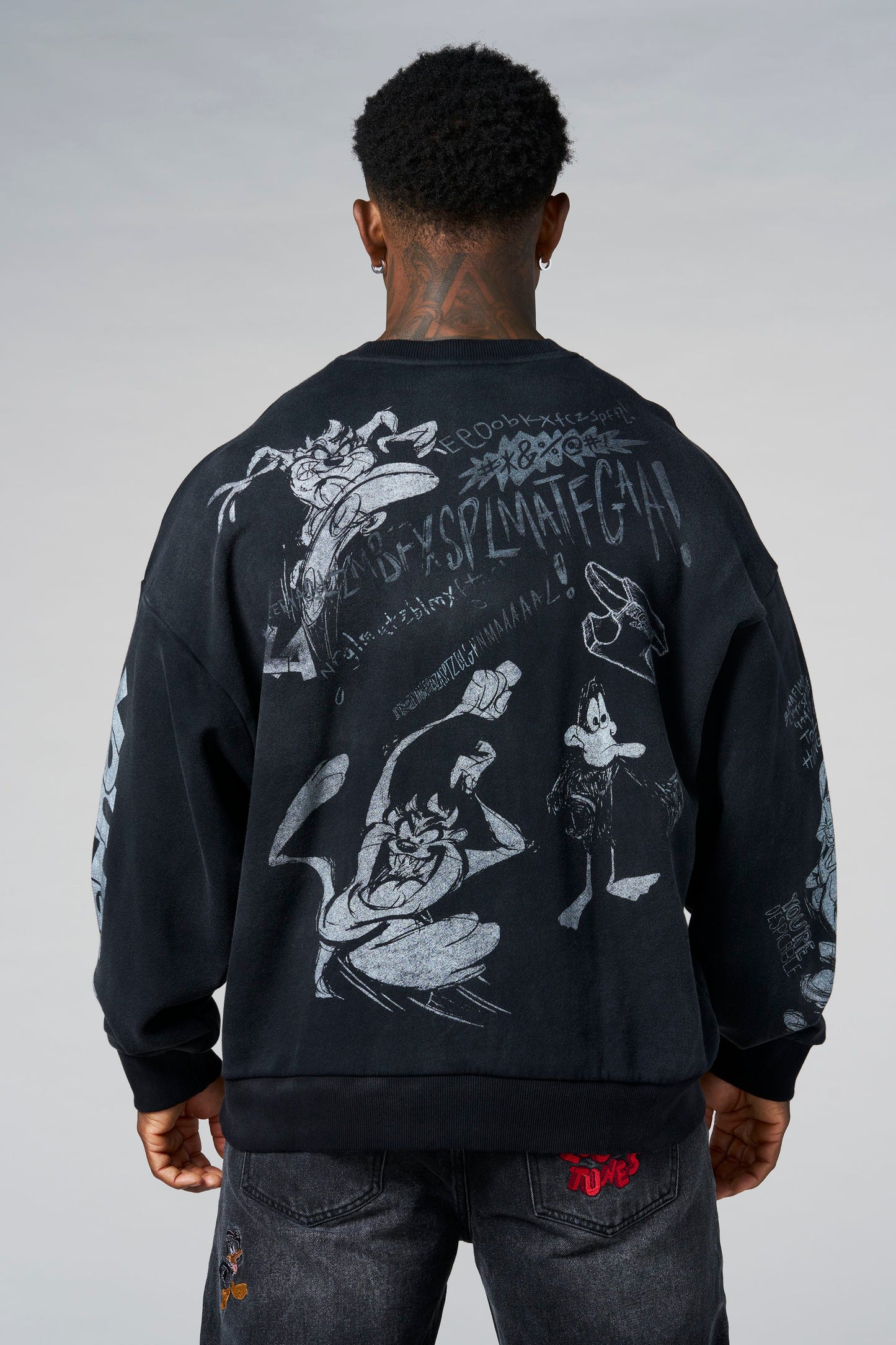 5256 - Looney Tunes Graffiti Crewnecks