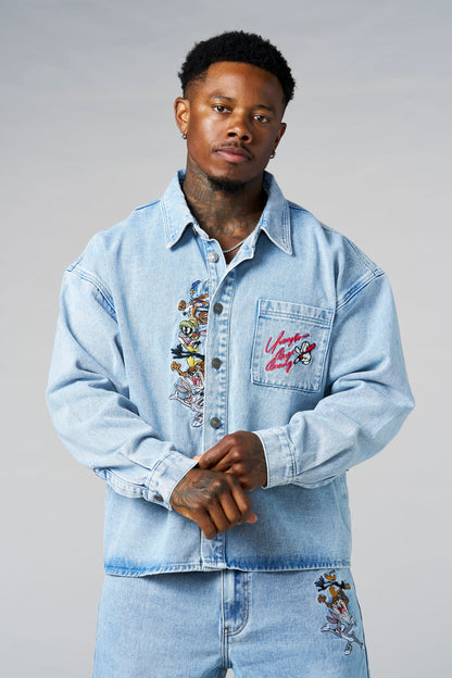 8112 - Looney Tunes Denim Shirt
