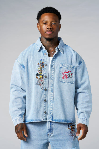 8112 - Looney Tunes Denim Shirt