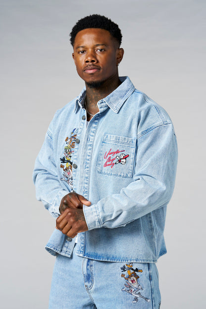 8112 - Looney Tunes Denim Shirt