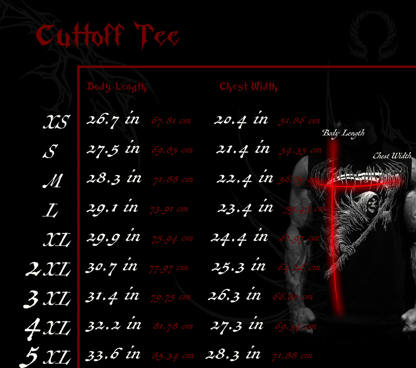 Dark Matter Oversized Cutoff Tee