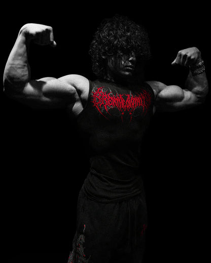 Void Tech™ Cyber Skeleton Cut-off Delt Compression [NIGHTMARE]