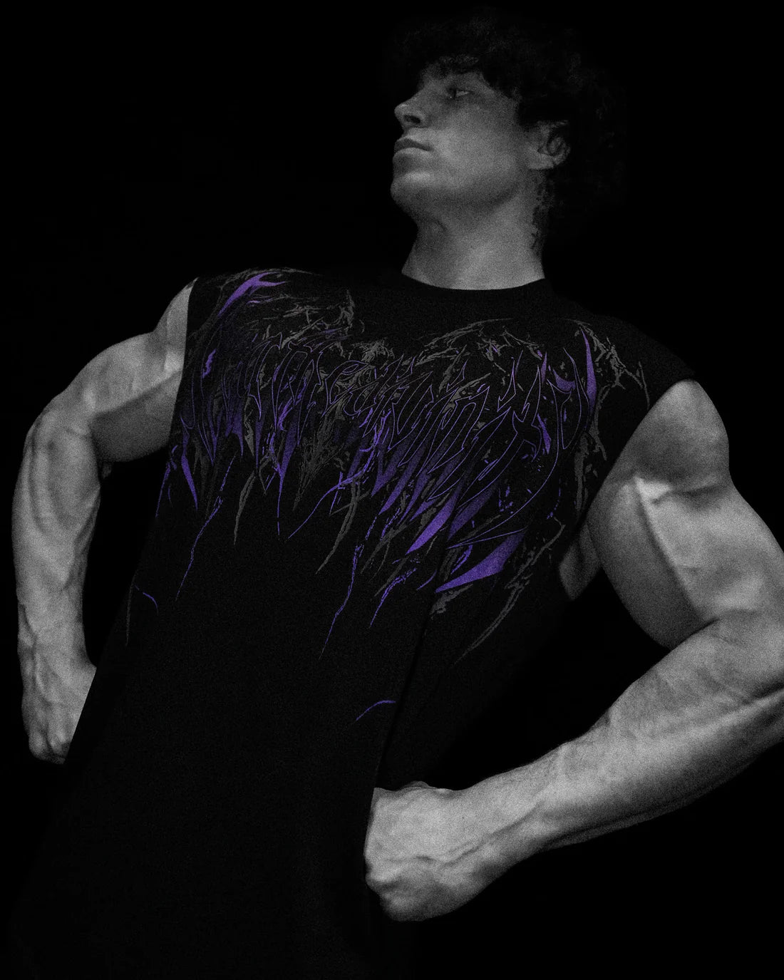 Dark Matter Oversized Cutoff Tee