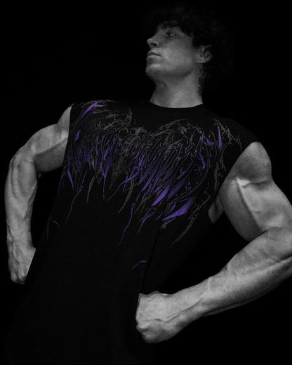 Dark Matter Oversized Cutoff Tee