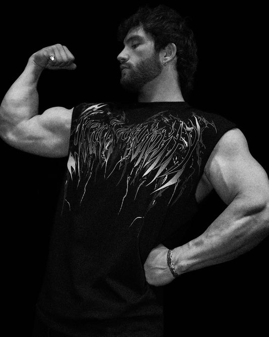 Dark Matter Oversized Cutoff Tee