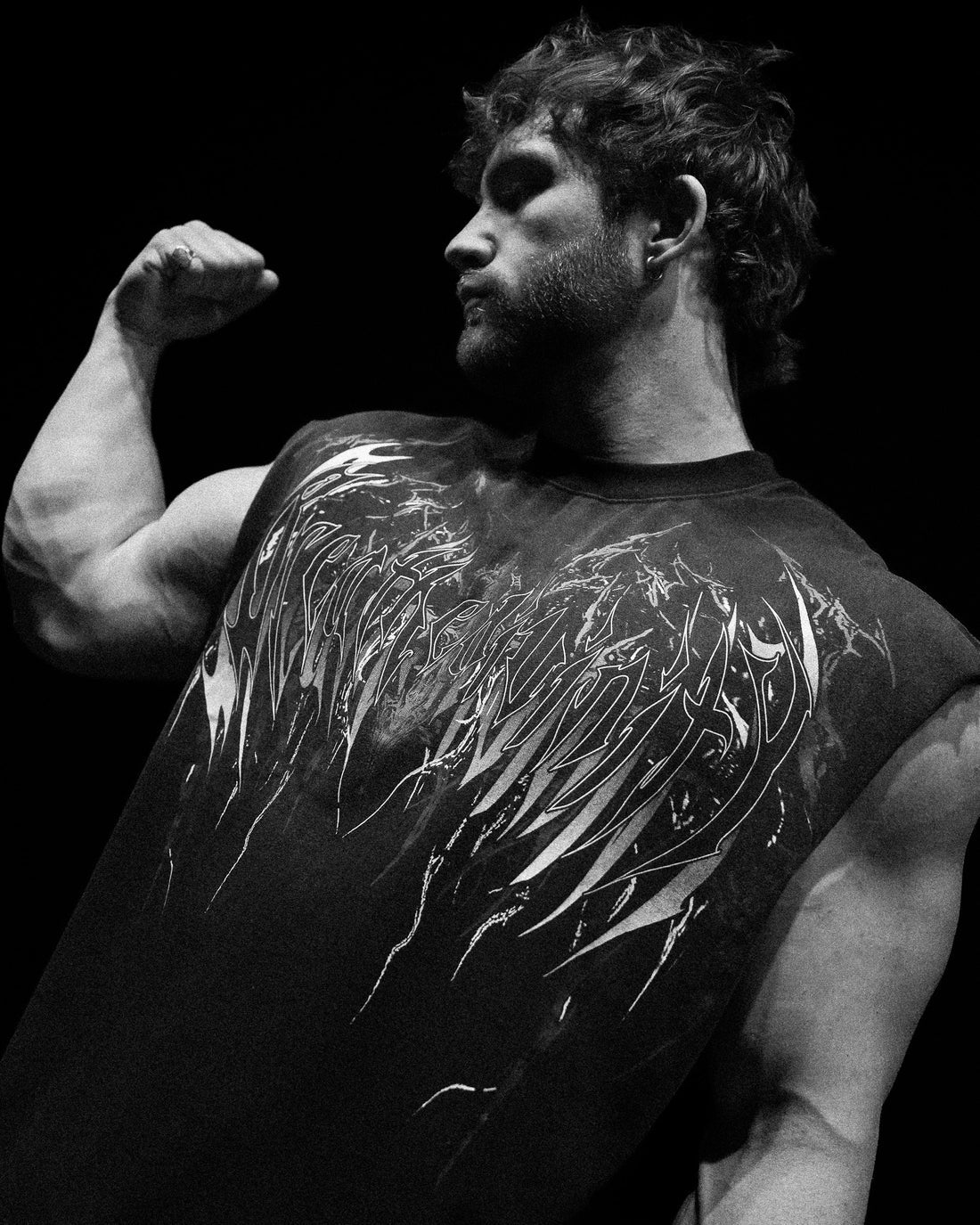 Dark Matter Oversized Cutoff Tee