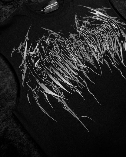 Dark Matter Oversized Cutoff Tee