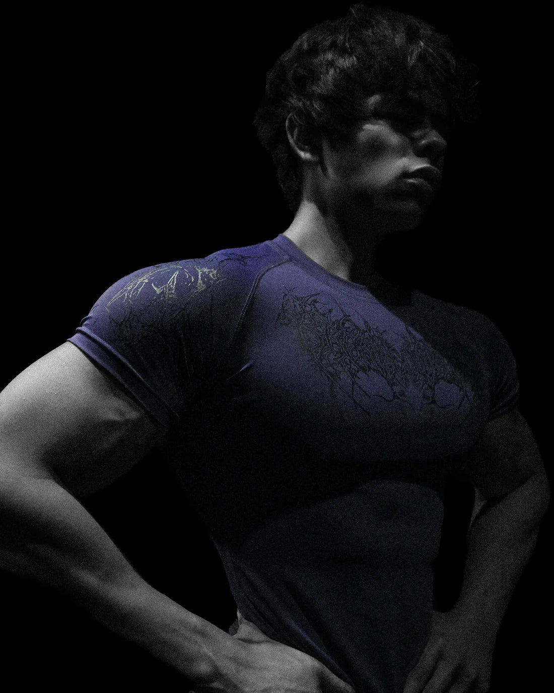 Void Tech™ Cyber Skeleton Compression [TWILIGHT PURPLE]
