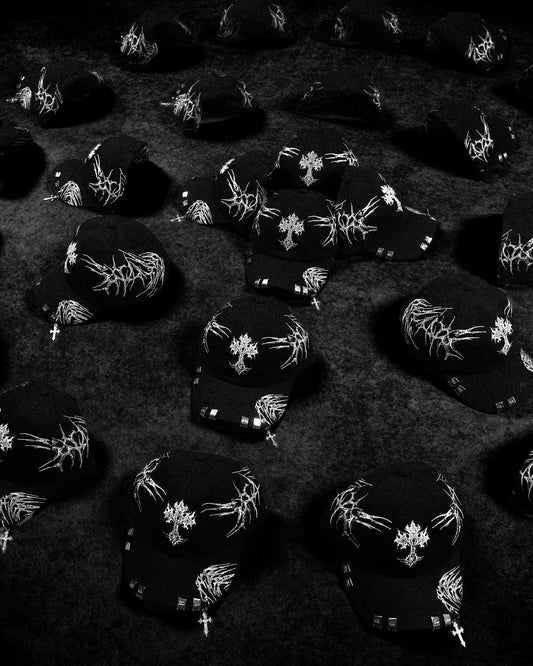 Pierced Veil Metallic Logo Cap