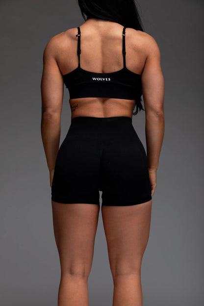 Faster Everson Seamless "Training" Shorts in Black