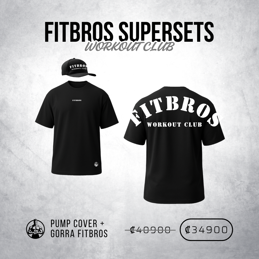 FITBROS ® SUPERSET (Pump Cover + Gorra)
