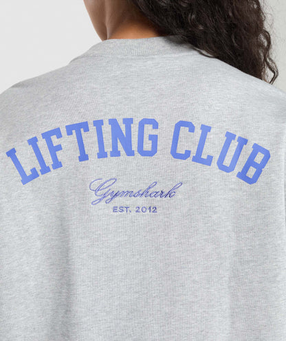 Lifting Club Oversized Sweatshirt