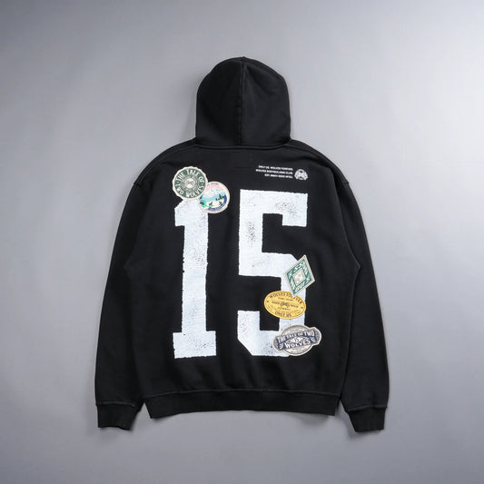 Renowned "Vintage Bishop" Hoodie in Black