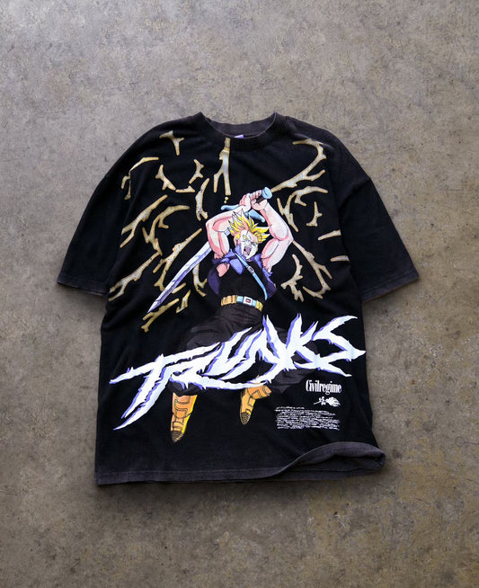 DBZ Trunks Wrath Oversized Tee - CivilRegime