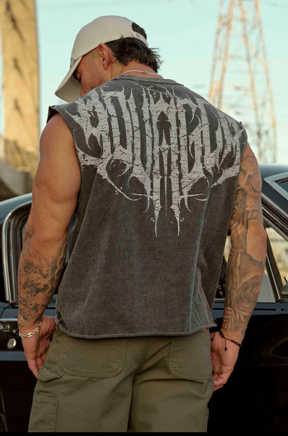 3022 - Anarchy Cropped Tanks