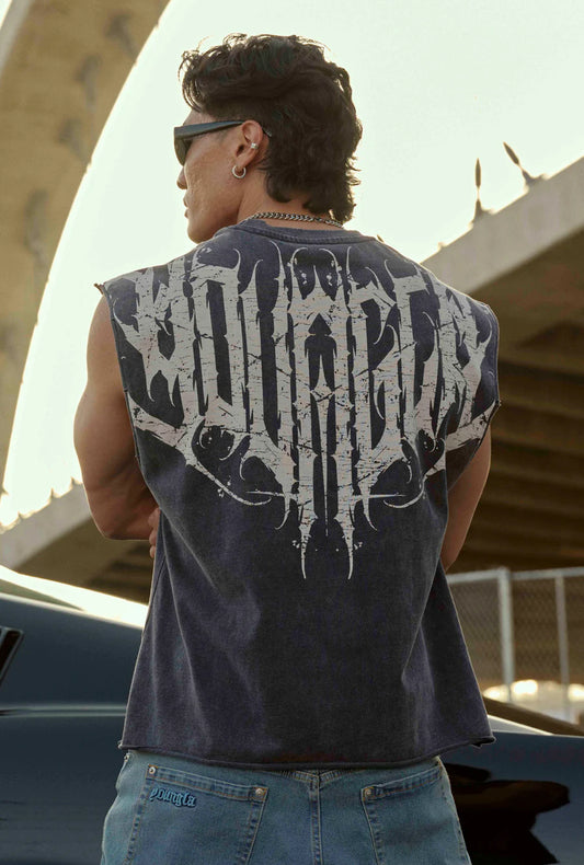 3022 - Anarchy Cropped Tanks