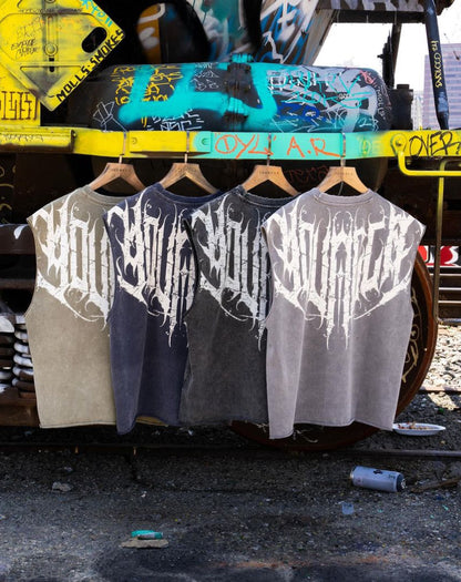 3022 - Anarchy Cropped Tanks