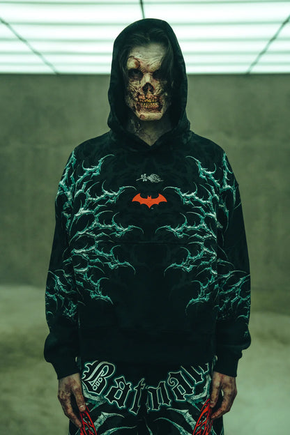 Batman Knight Of The Dead Forever Hoodie in Black