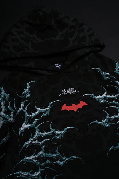 Batman Knight Of The Dead Forever Hoodie in Black