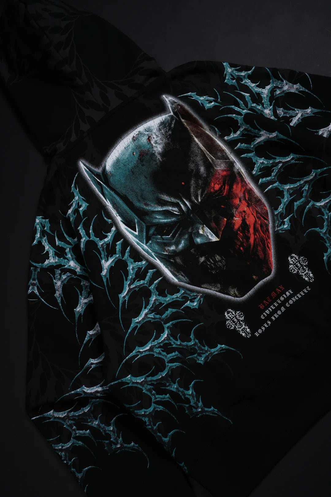 Batman Knight Of The Dead Forever Hoodie in Black