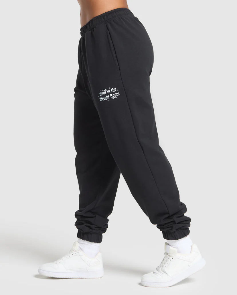 Built In The Weight Room Joggers (Negro)