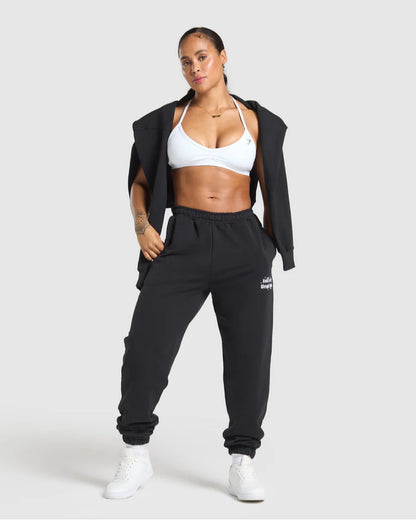 Built In The Weight Room Joggers (Negro)