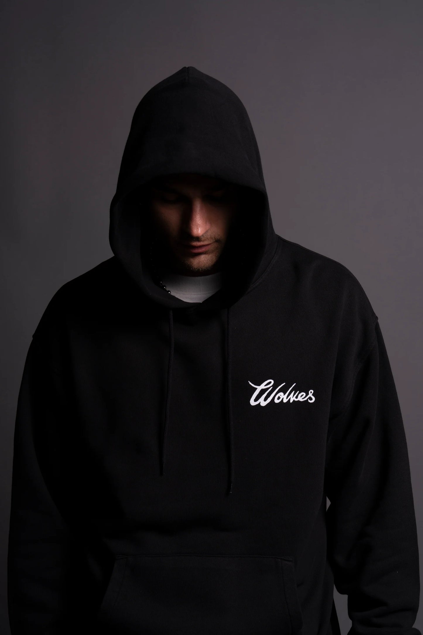 Renowned "Vintage Bishop" Hoodie in Black