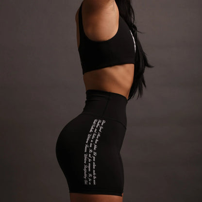 Move Fast "Energy" Training Shorts in Black