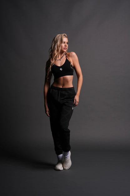 Chopper "Everson Seamless" Sports Bra in Black