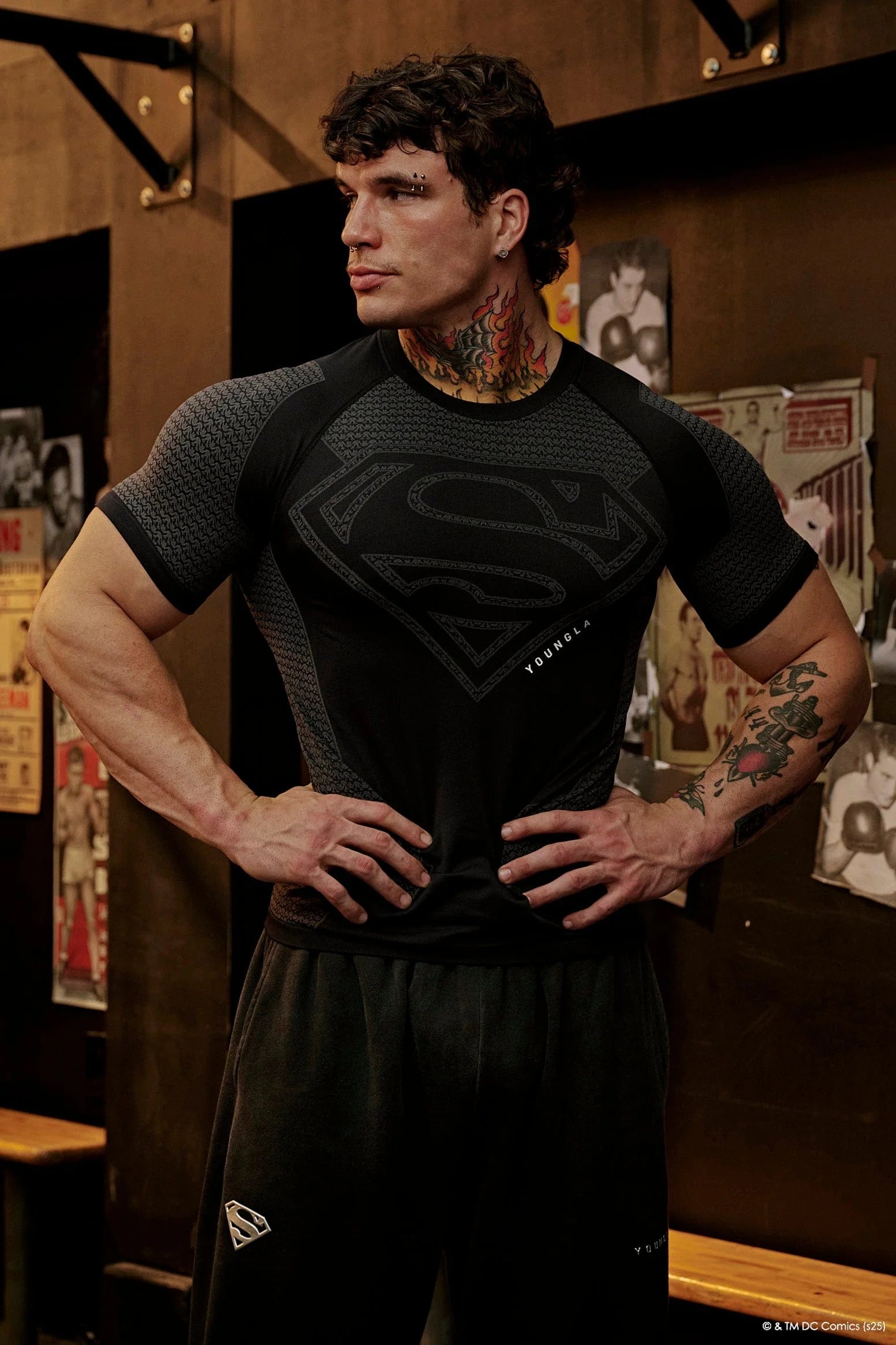 4117 - Superman Compression Tees – FITBROS