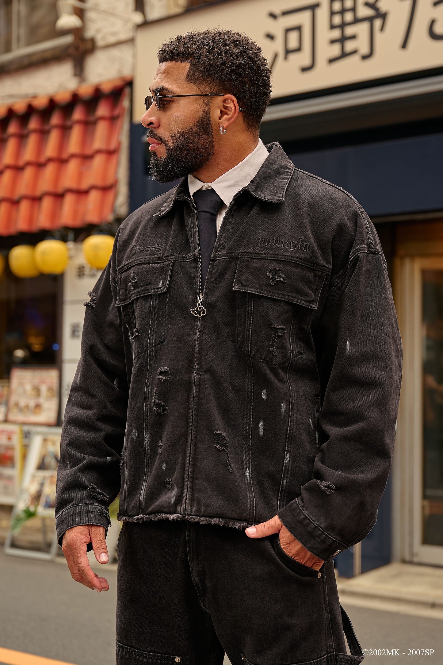 5133 - Naruto Distressed Denim Jackets