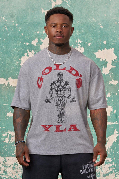 4213 - Gold's Iron Legacy Icon Tees