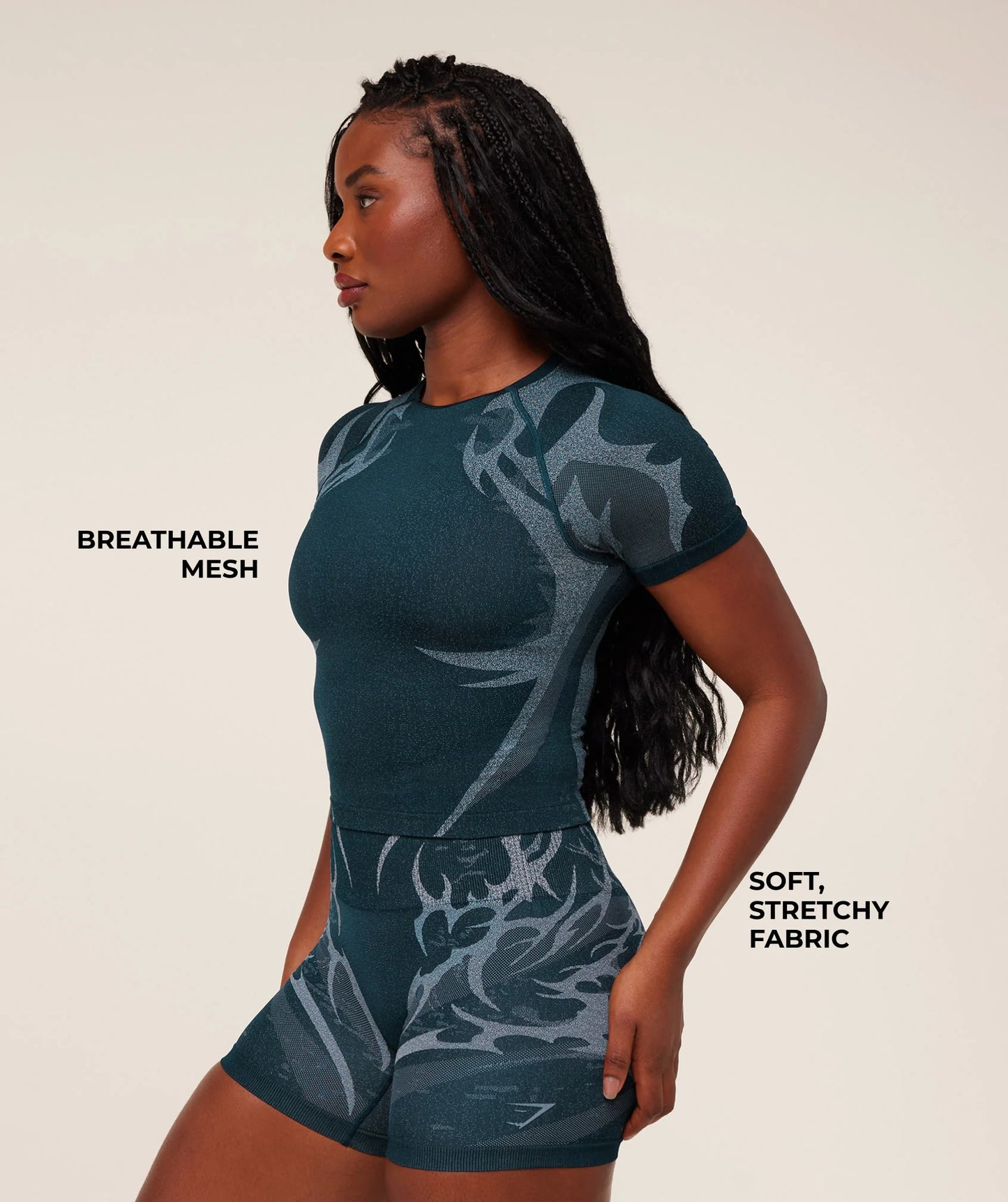 Storm Seamless Short Sleeve Top