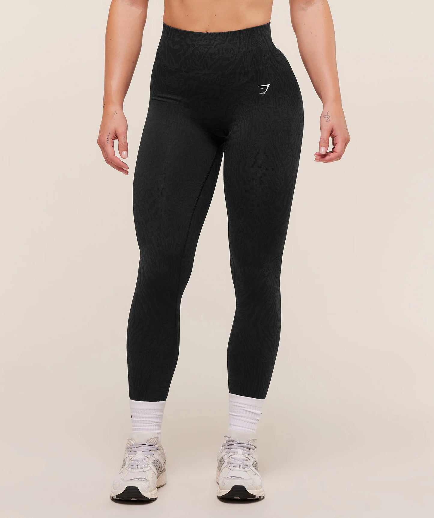 Adapt Fleck Leggings - Negro