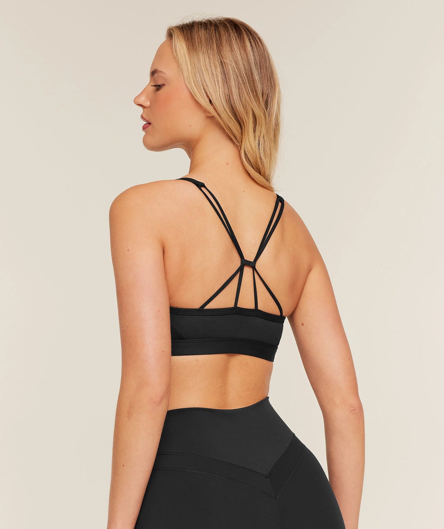 Ruched Strappy Bra