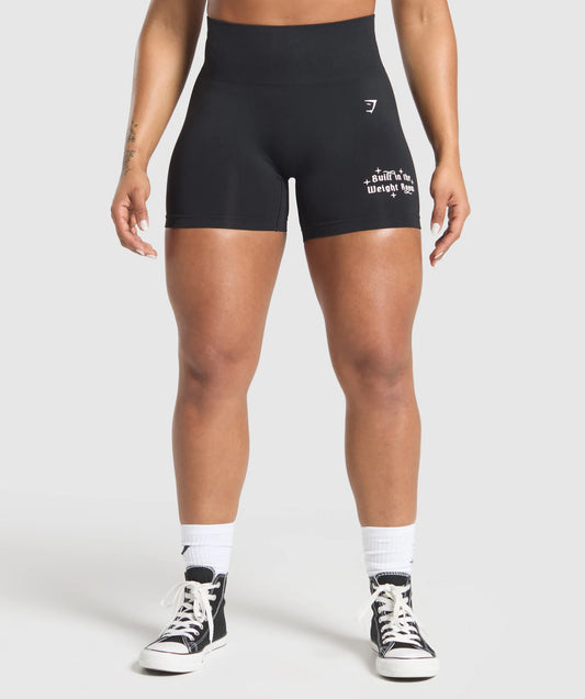 Built Weight Room Shorts - Negro