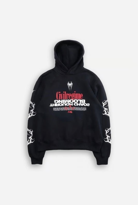 Spider-Man Tangled In Time Chaos Hoodie - CivilRegime