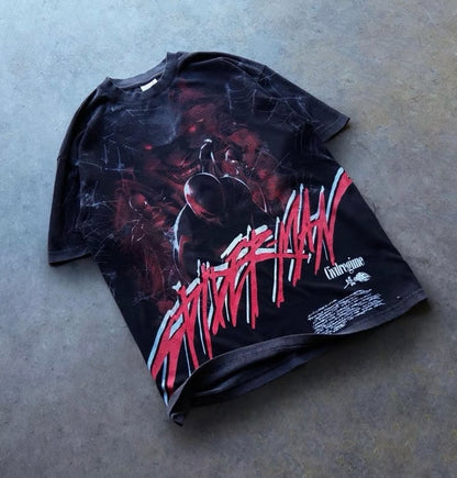 Spiderman Wrath 2099 American Classic Oversized Tee