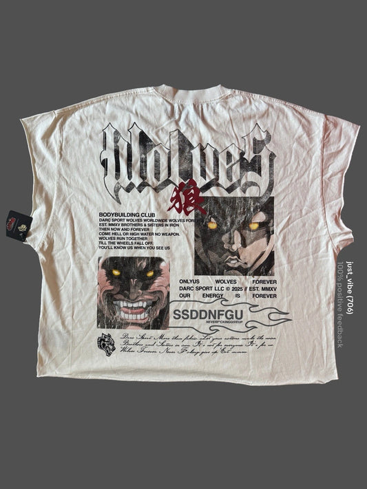 Baki Hanma Legacy Grunge Cut-Off Tee - Darc Sport